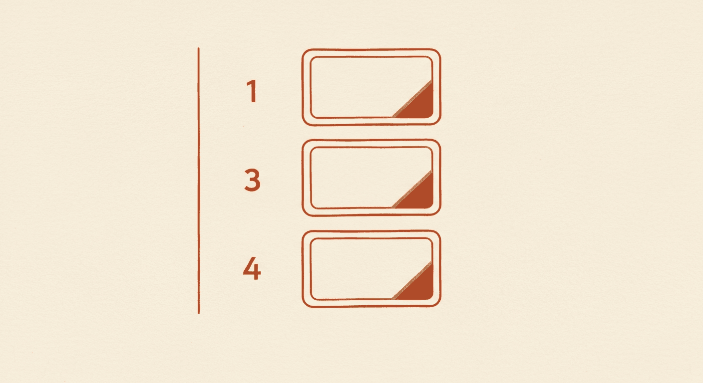 Editorial illustration of a leaderboard ranking AI presentation tools by rank